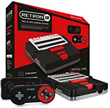 .NES/SNES: CONSOLE - RETRON 2 - BLACK (NEW) .NES/SNES: CONSOLE - RETRON 2 - BLACK (NEW)